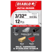 Diablo DMD332JB 3/32" Metal Demon™ Drill Bit for Mild, Hardened and Stainless Steels - Package image