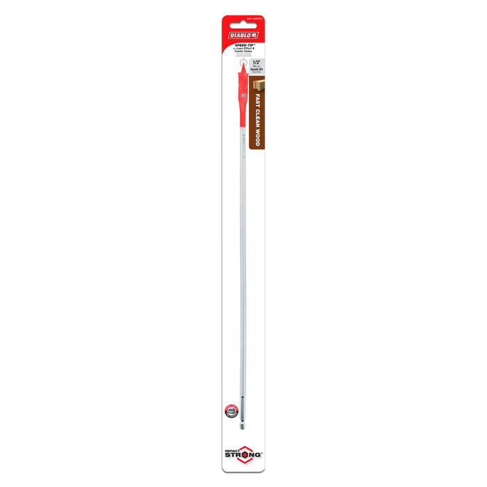 Diablo DSP3020 1/2" x 16" Spade Bit for Wood - Package image