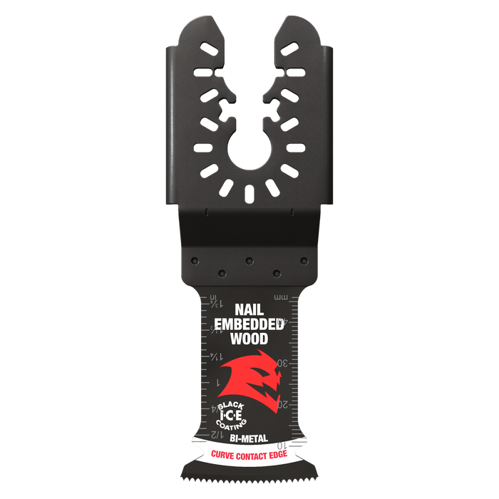 Diablo DOU125BW10 1-1/4" Demo Demon™ Universal Fit Bi-Metal Oscillating Blades for Nail-Embedded Wood(10-pk) - Main image