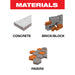 Diablo DBD040125701C 4" Type 27 Masonry Cut-Off Disc - Materials image
