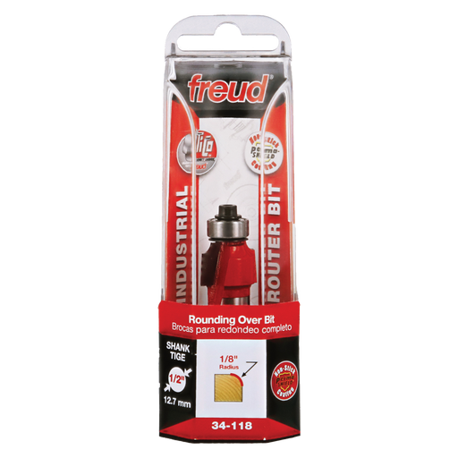 Freud 34-118 1/8" Radius Rounding Over Bit - Package image