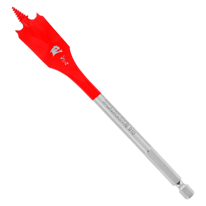 Diablo DSP2090-P2 3/4" x 6" Spade Bits for Wood (2-pk) - Main image