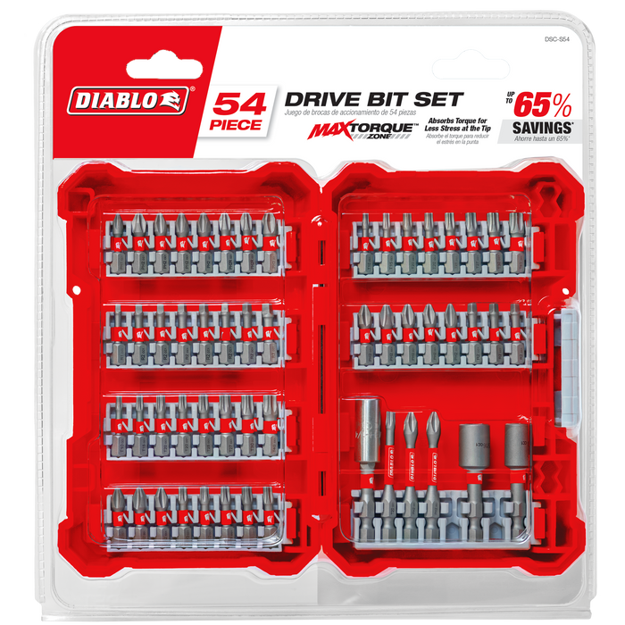 Diablo DSC-S54 54-Piece Screwdriving Set - Main image