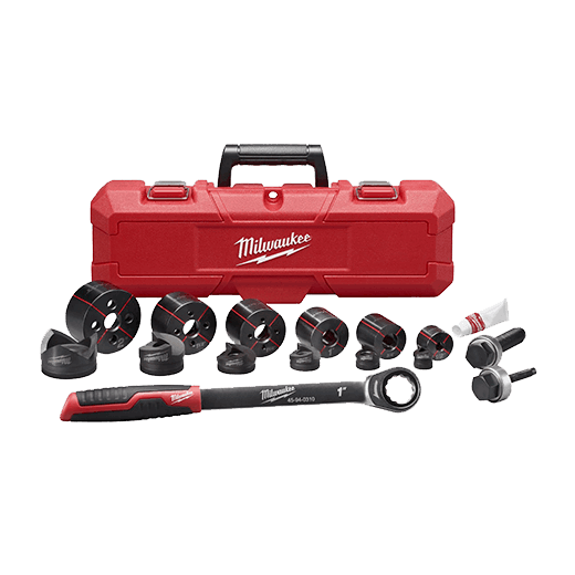 Milwaukee Milwaukee® EXACT™ 1/2" to 2" Hand Ratchet Knockout Set 49-16-2694