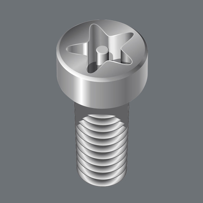 Wera 867/4 IPR TORX PLUS® bits with bore hole, 27 IPR x 50 mm - Pack of 10 05134656001, view 3