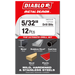 Diablo DMD532JB 5/32" Metal Demon™ Drill Bit for Mild, Hardened and Stainless Steels - Package image