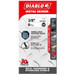 Diablo DMD38JB 3/8" Metal Demon™ Drill Bits for Mild, Hardened and Stainless Steels - Package image