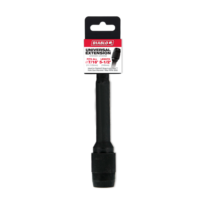 Diablo DHS500XT6 5-1/2" x 7/16" Universal Extension for Drills - Package image
