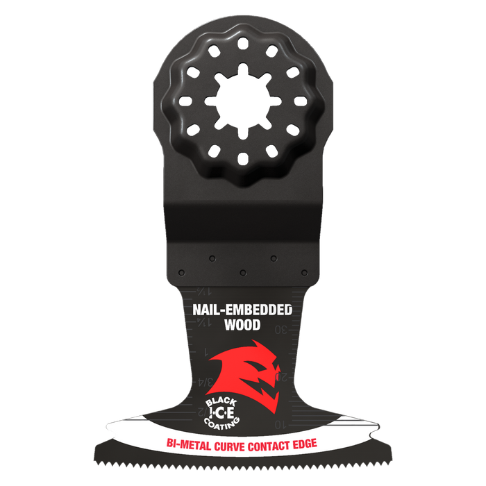 Diablo DOS250BW10 2-1/2" Demo Demon™ Starlock Bi-Metal Oscillating Blades for Nail-Embedded Wood (10-pk) - Main image