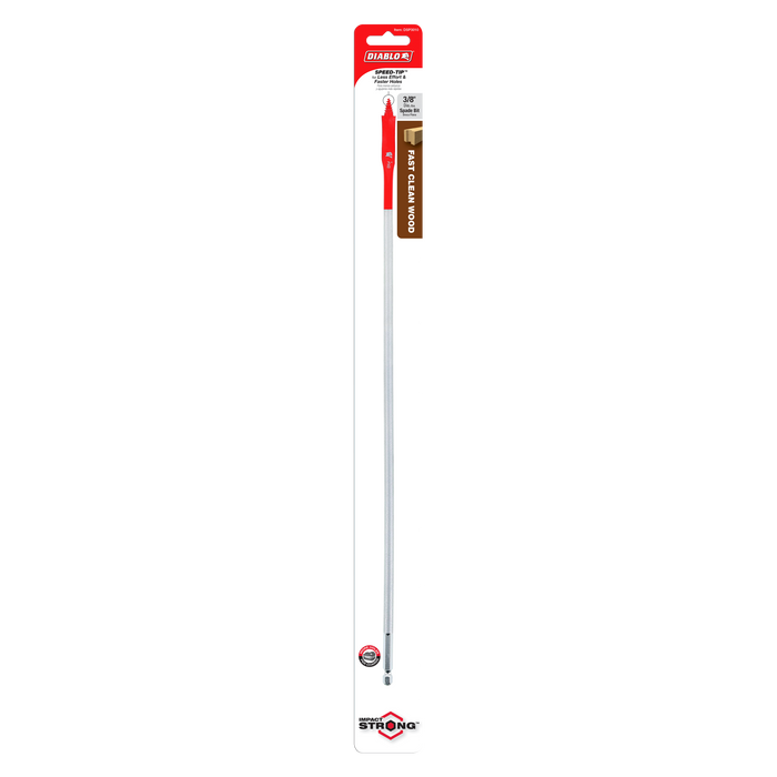 Diablo DSP3010 3/8" x 16" Spade Bit for Wood - Package image