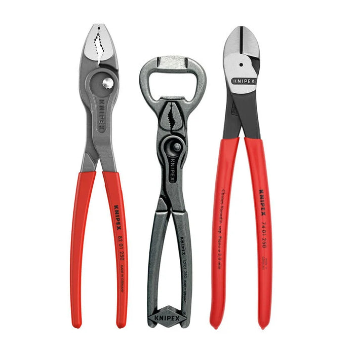 Knipex 3-Piece Limited Edition Gift Set with Free 7-in. Bottle Opener (9K 00 80 188 US)