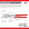 Knipex 16 in. Heavy Duty Forged Steel XL Pliers Wrench 86 03 400 US
