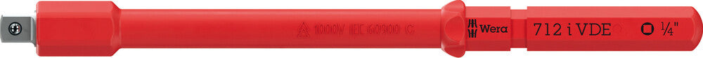 Kraftform Kompakt A VDE 712 i Adapter blade, insulated, for 1/4" sockets