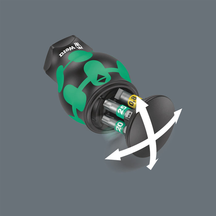 Wera Kraftform Kompakt Stubby magazine 1, 6 pieces 05008873001, view 7