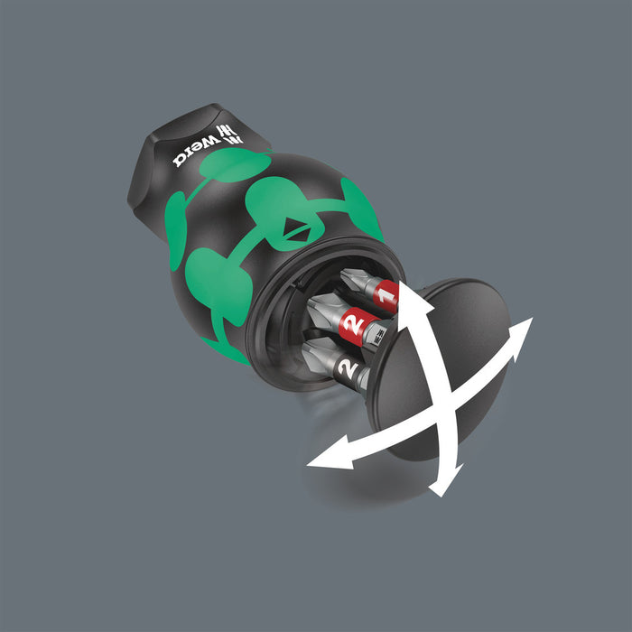 Wera Kraftform Kompakt Stubby magazine 2, 6 pieces 05008874001, view 6