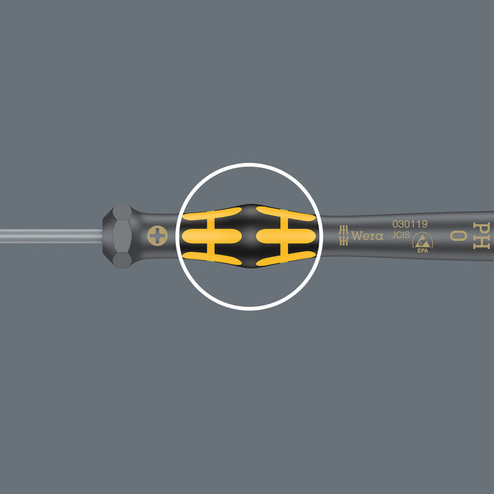 Wera 1567 TORX® ESD Kraftform Micro screwdriver for TORX® screws, TX 5 x 40 mm 05030121001, view 6