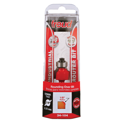 Freud 34-104 1/8" Radius Rounding Over Bit - Package image