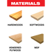 Diablo FB-011 1-1/2" Forstner Bit for Wood - Materials image