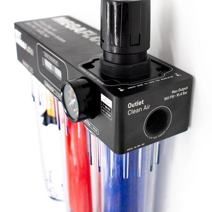 SST003  MEGAFLOW is a Mega-Tough 3-Stage Shop Air Filter & Regulator