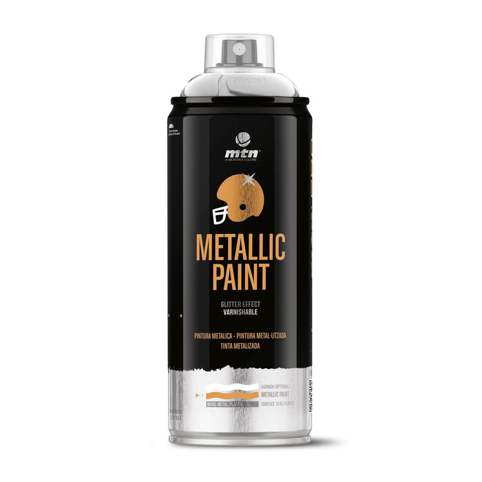 MTN PRO Metallic Spray Paint - Metallic Aluminium