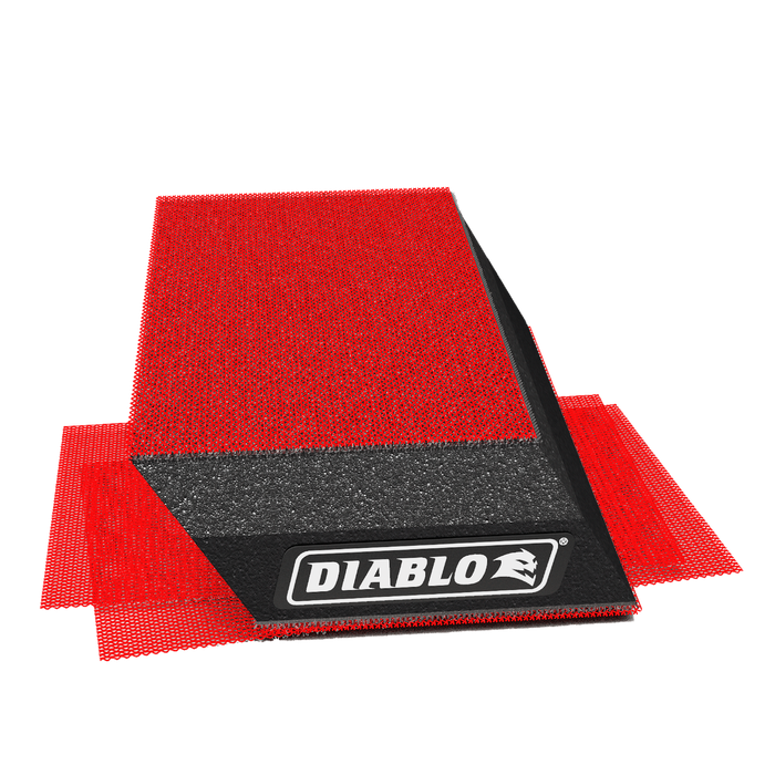 Diablo DFB234ANGH01G 2-3/4" x 5" Reusable Angled Hand Sanding Block - Main image