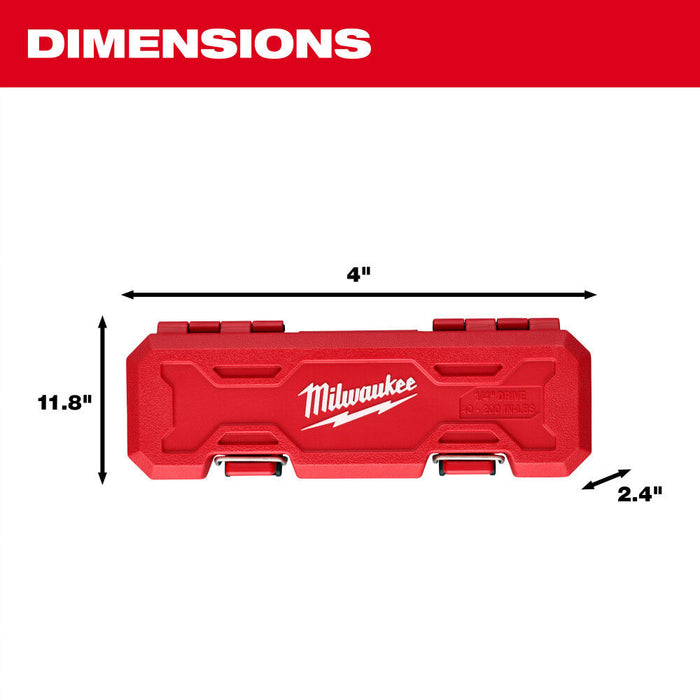 1/4” Drive Click Torque Wrench (40-200 in·lbf), 48-22-9200