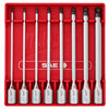 8pc 3/8” Drive Long Ball End Hex Bit Socket Set - SAE, 48-22-9549