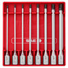 8pc 3/8” Drive Long Hex Bit Socket Set - SAE, 48-22-9546