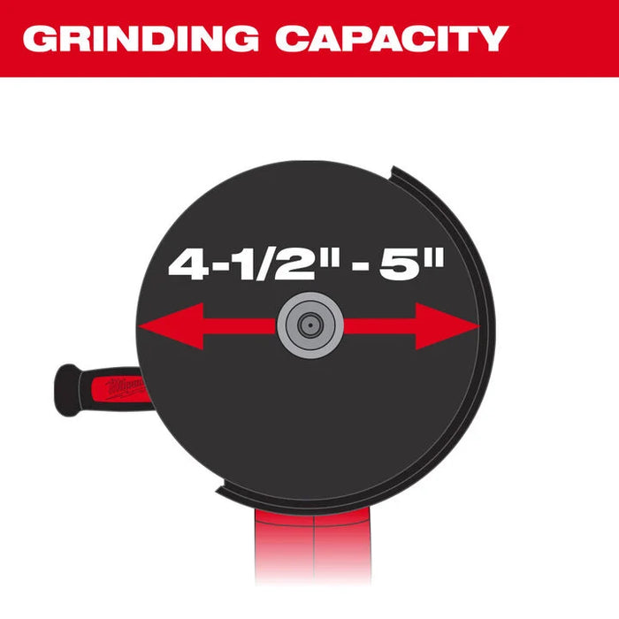 Milwaukee 4-1/2 Inch - 5 Inch Surface Grinding Dust Shroud 49-40-6200