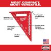 Milwaukee 7 Inch Rafter Square and 4-1/2 Inch Trim Square Set, 2 Pieces