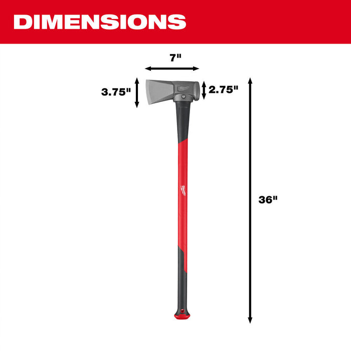 8lb Splitting Maul (36" Handle), 48-22-9064