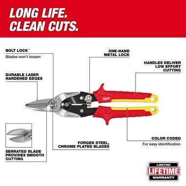 Milwaukee Aviation Snip Set, 3 Piece 48-22-4563