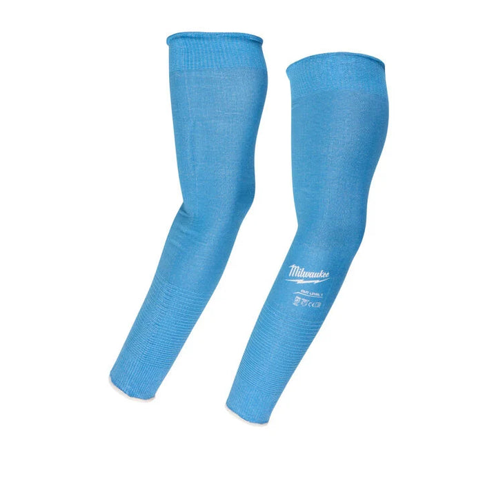 Milwaukee Cooling Cut Level 1 Protective Sleeves 16 Inch Blue