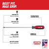 2 PC. 10" Cushion Grip Screwdriver Set (USA), MT200-2L