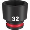 SHOCKWAVE™ Impact Duty 1/2" Drive 32MM Standard 6 Point Socket, 49-66-6264