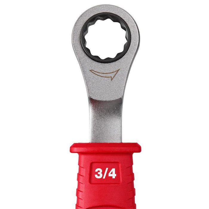 Lineman’s 2in1 Insulated Ratcheting Box Wrench, 48-22-9211