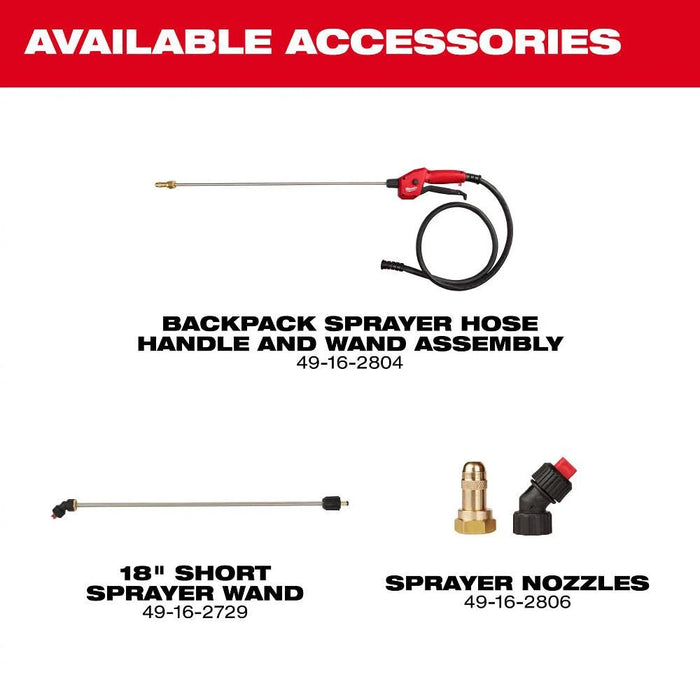 M18™ 4-Gallon Backpack Sprayer w/ SWITCH TANK™ (Tool Only), 3019-20PS