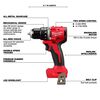 M18™ Compact Brushless 1/2" Hammer Drill/Driver, 3602-20
