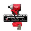 M18™ Compact Brushless 1/4" Hex 3-Speed Impact Driver, 3651-20