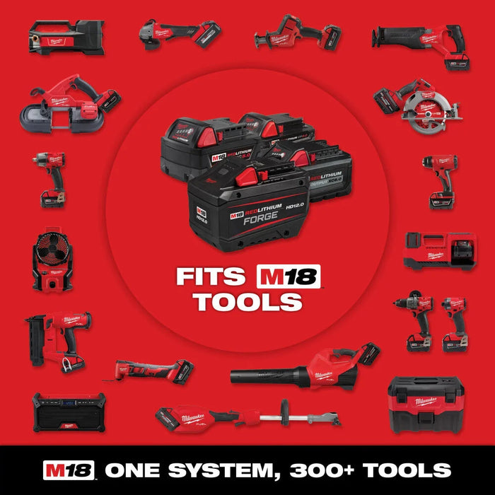 M18 18V Lithium-Ion Brushless Cordless 1/2 in. Compact Drill/Driver with One 2.0 Ah Battery, Charger and Tool Bag