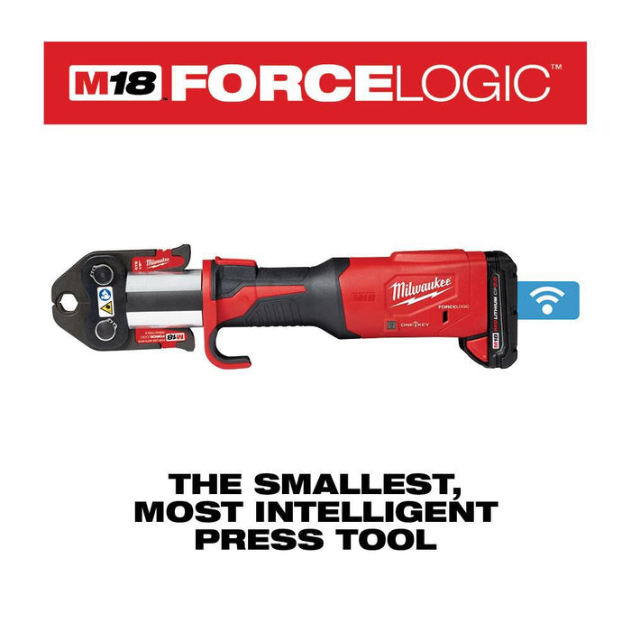 M18™ FORCE LOGIC™ Press Tool w/ ONE-KEY™ w/ 1/2"-2" CTS Jaws, 2922-22