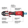 M18™ FORCE LOGIC™ Press Tool w/ ONE-KEY™ w/ 1/2"-2" CTS Jaws, 2922-22