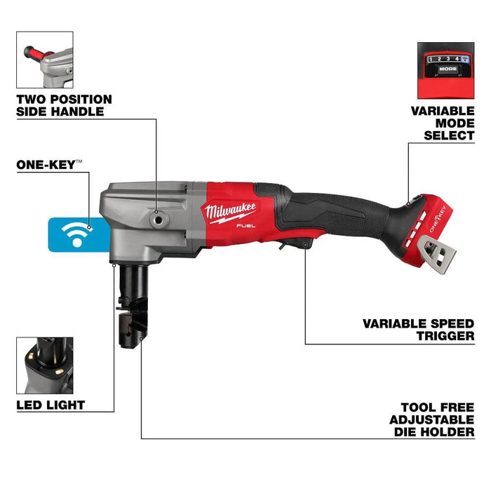 Milwaukee M18 FUEL 10 Gauge Nibbler (Bare Tool) 3476-20