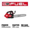Milwaukee M18 FUEL 2826-20T 14 in. 18 V Battery Chainsaw Tool Only