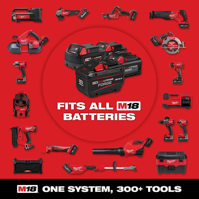 M18 FUEL™ 4-1/2" / 5" Variable Speed Braking Grinder, Slide Switch Lock-On, 2889-20