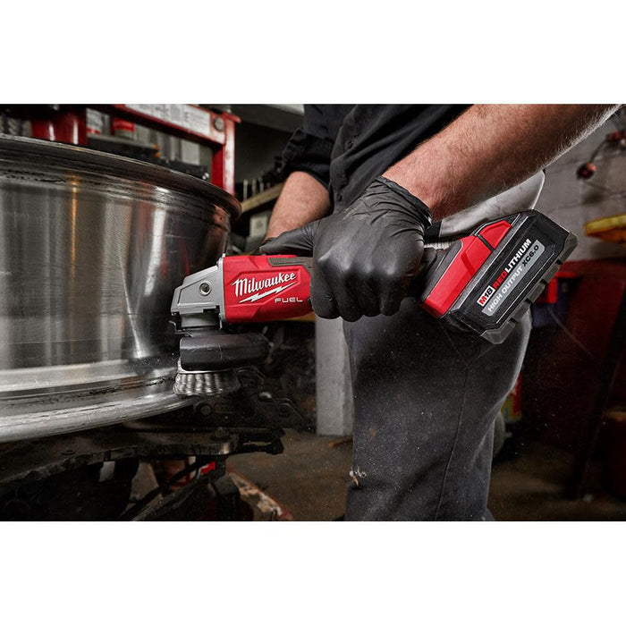 M18 FUEL™ 4-1/2" / 5" Variable Speed Braking Grinder, Slide Switch Lock-On, 2889-20