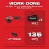 M18 FUEL™ 4-1/2" / 5" Variable Speed Braking Grinder, Slide Switch Lock-On, 2889-20