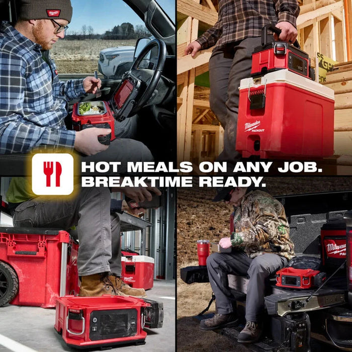 Milwaukee M18 Jobsite Lunch Warmer (Bare Tool) with PACKOUT Compatibility 0811-20