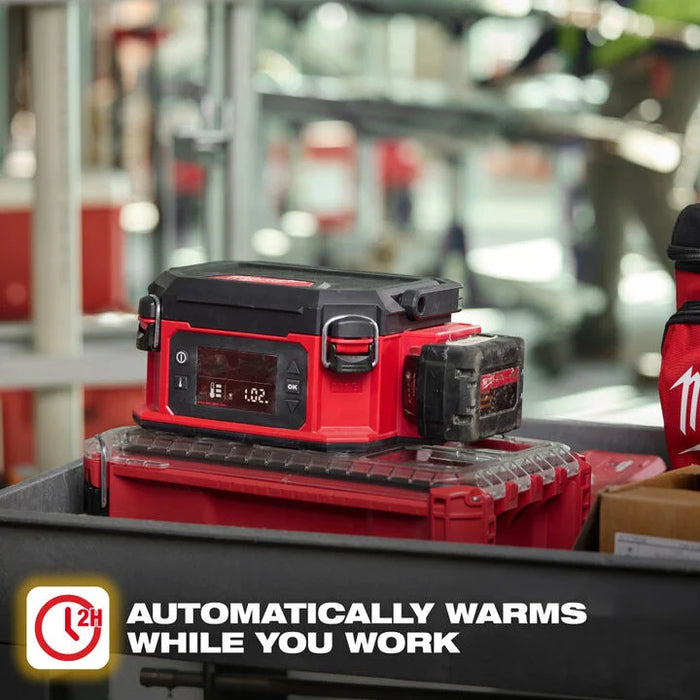 Milwaukee M18 Jobsite Lunch Warmer (Bare Tool) with PACKOUT Compatibility 0811-20