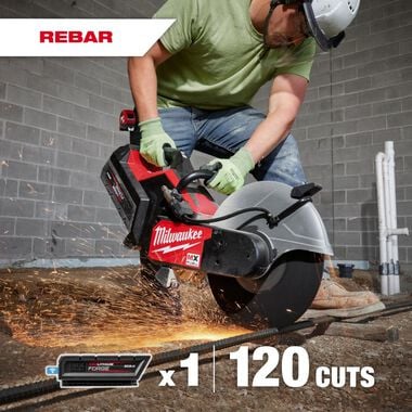 Milwaukee MX FUEL 14 in Cut-Off Saw with RAPIDSTOP Brake Kit MXF315-2XC